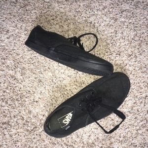Black Vans